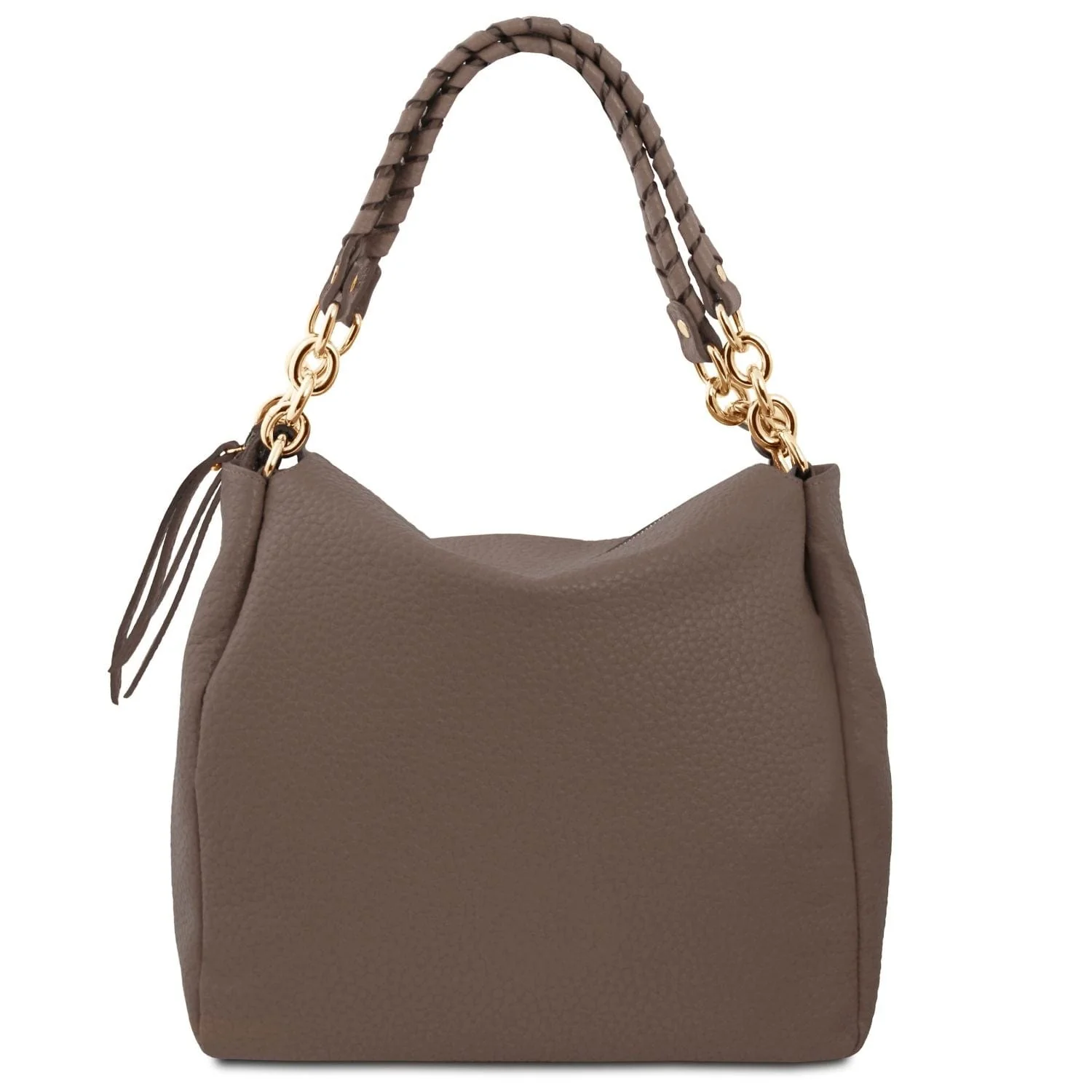 Amy - Soft Italian leather shopping bag | TL142385 - Image 12