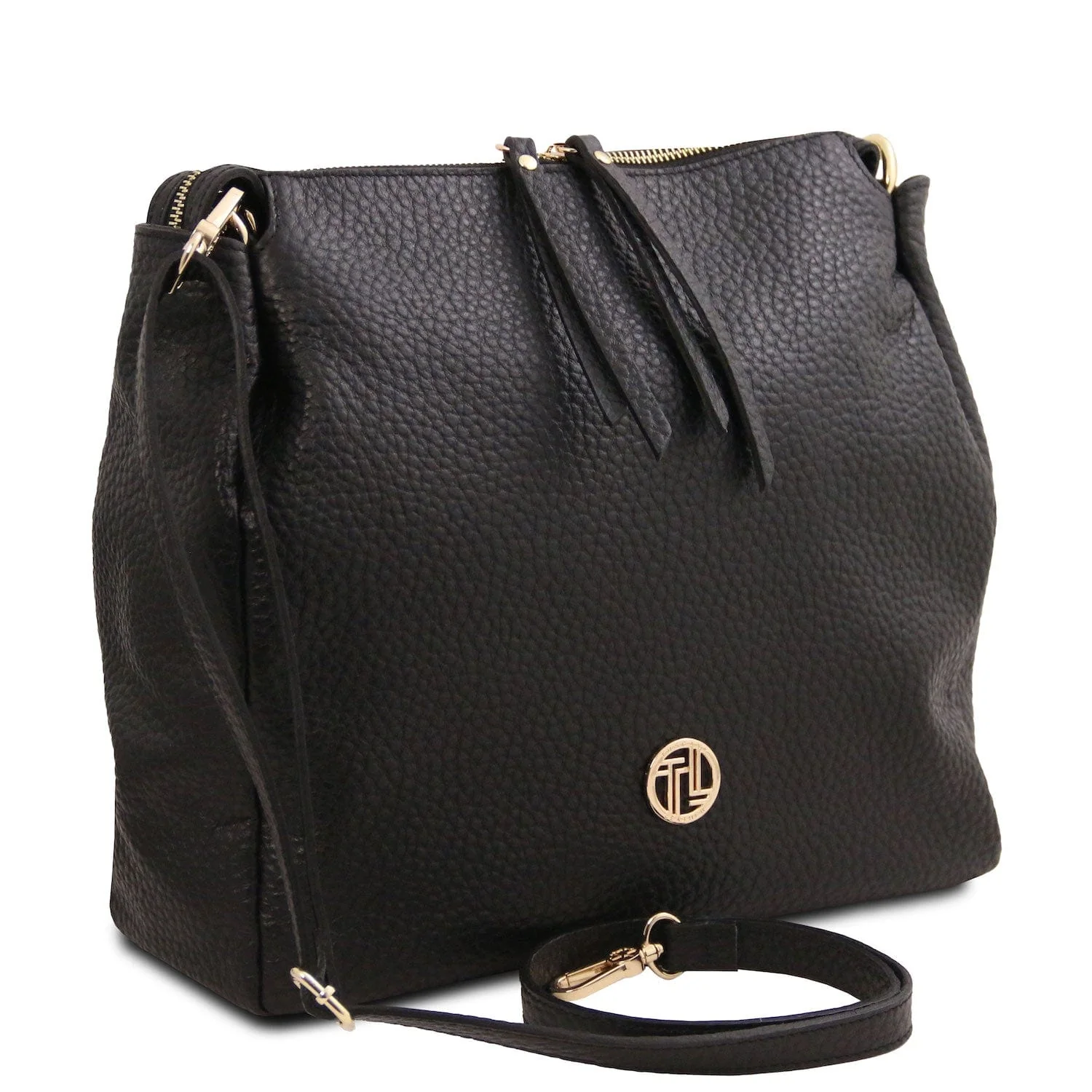 Amy - Soft Italian leather shopping bag | TL142385 - Image 17