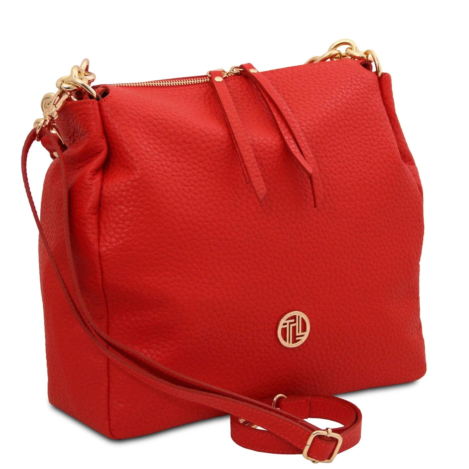 Amy - Soft Italian leather shopping bag | TL142385 - Image 31