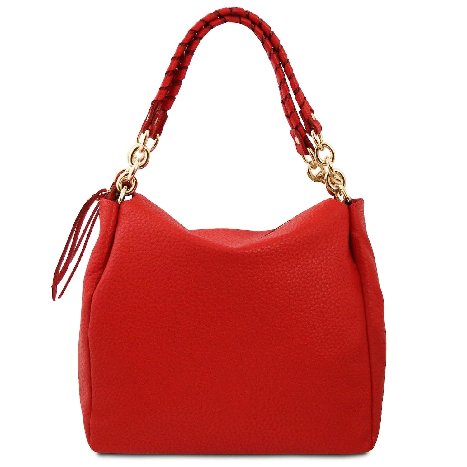 Amy - Soft Italian leather shopping bag | TL142385 - Image 32