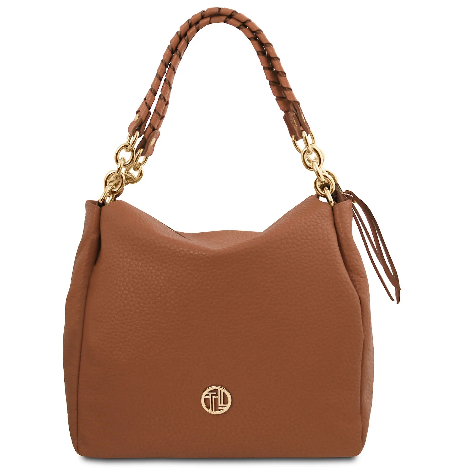 Amy - Soft Italian leather shopping bag | TL142385 - Image 43