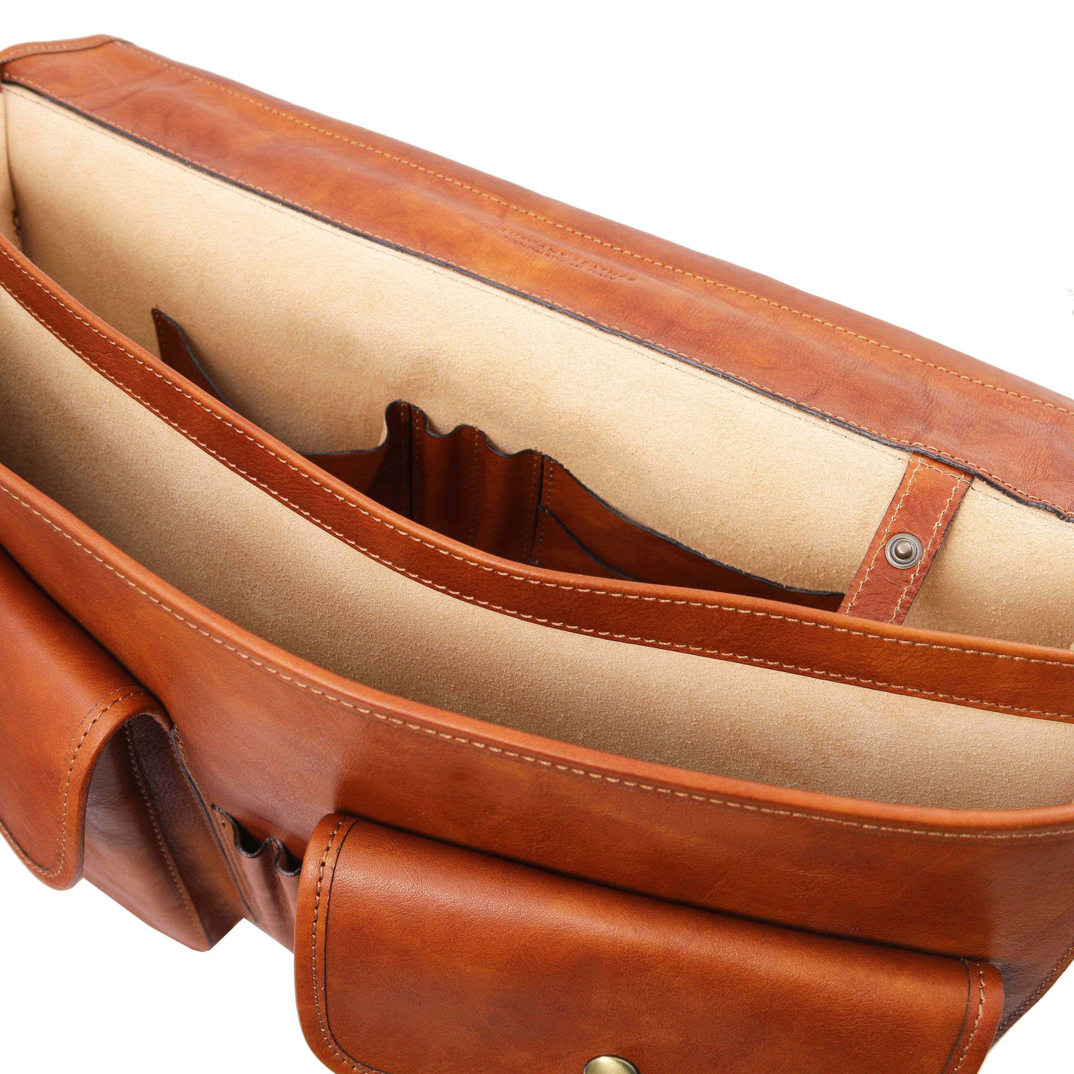 Ancona - Leather messenger bag | TL142073 - Image 9