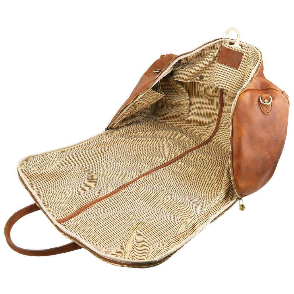 Antigua - Leather travel duffle/garment bag | TL142341 suiter bag - Image 2