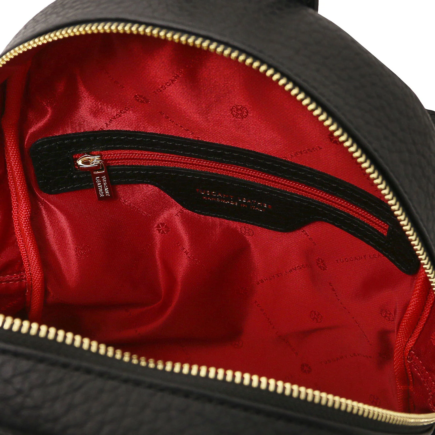 Arco - Suede and pebbled leather backpack | TL142509 - Image 6