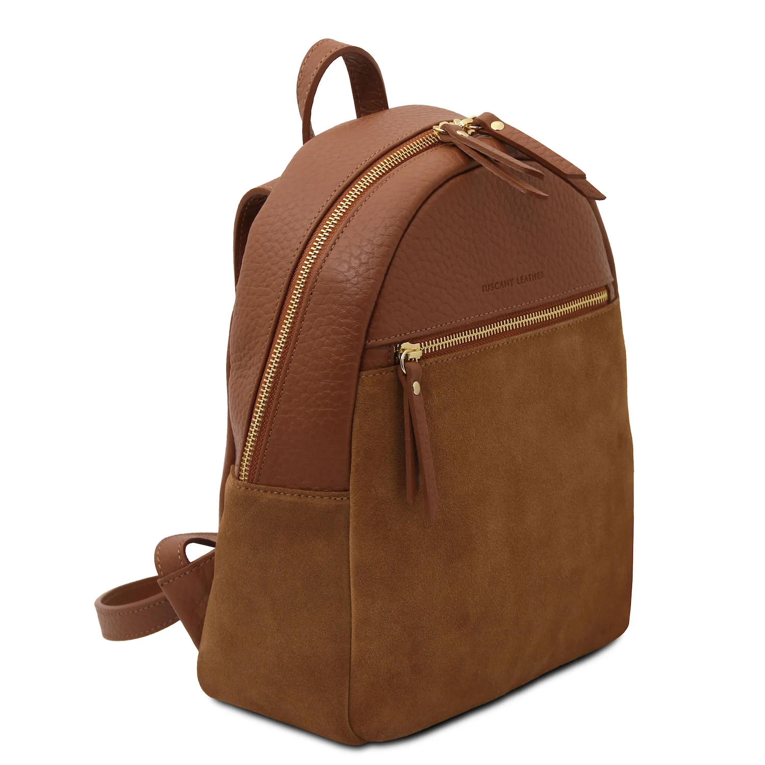 Arco - Suede and pebbled leather backpack | TL142509 - Image 9