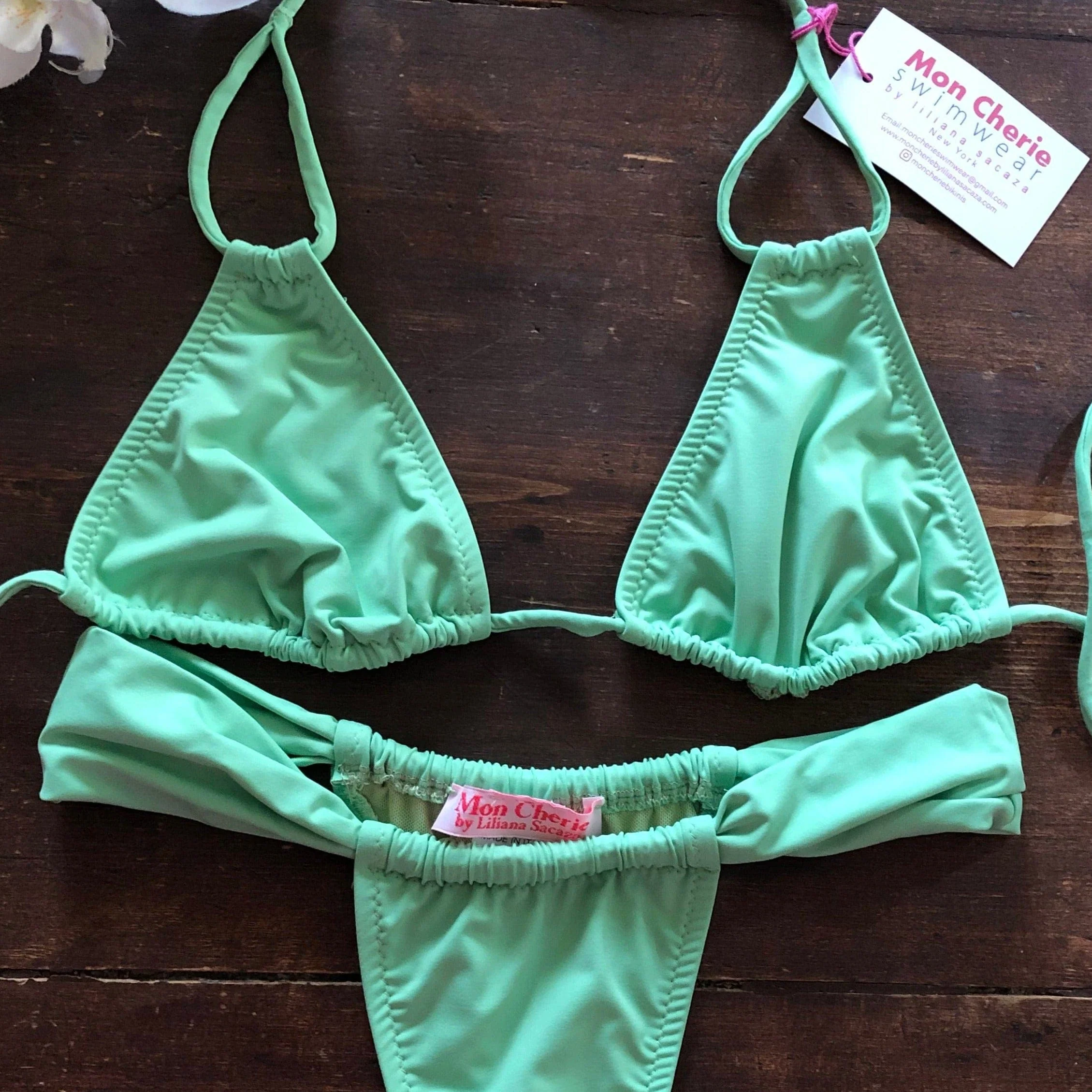 Arenas Ruched Bikini Top - Image 8