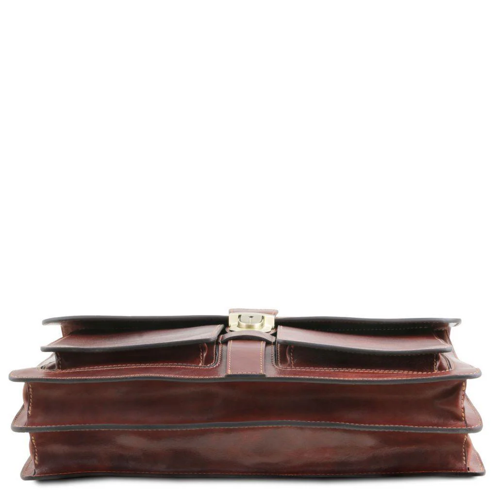 Assisi - Leather briefcase 3 compartments | TL141825 - Image 4