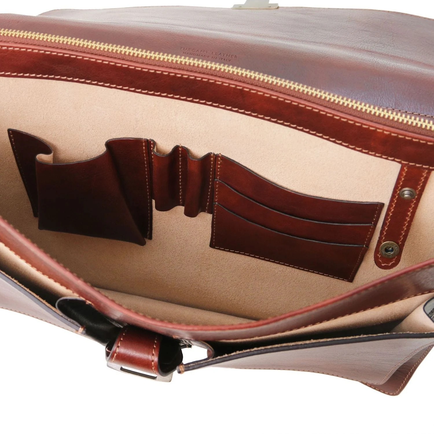 Assisi - Leather briefcase 3 compartments | TL141825 - Image 7