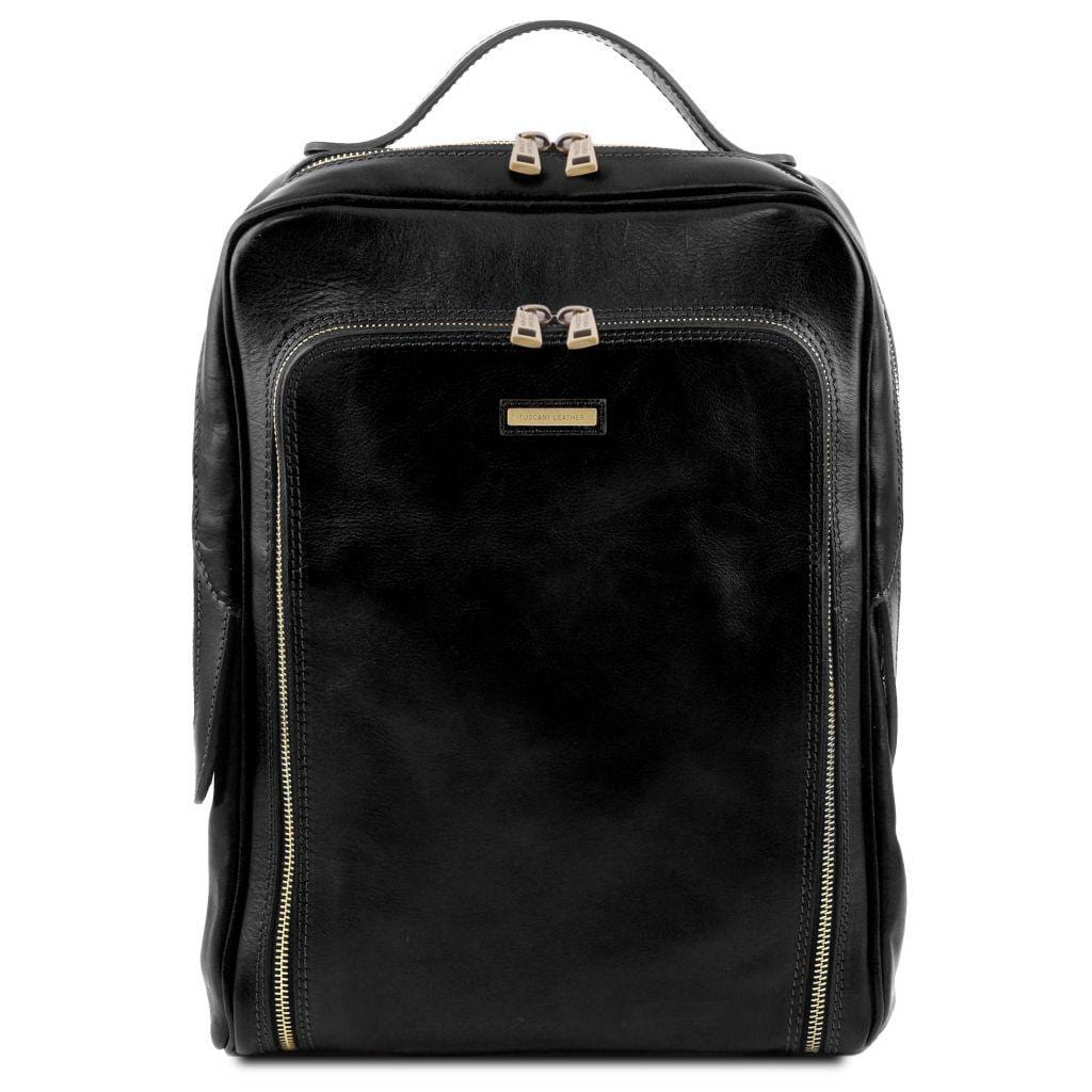 Bangkok - Matte leather laptop backpack | TL141793 - Image 10