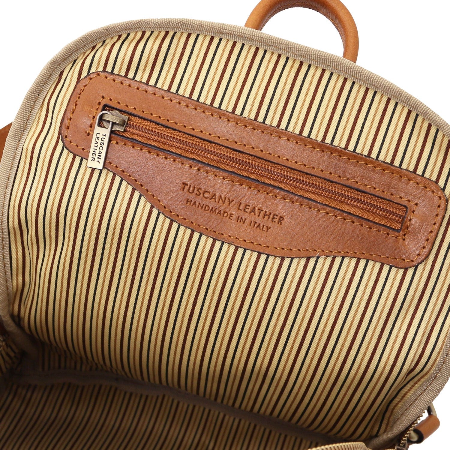 Canberra - 2 Compartment leather backpack | TL142460 - Image 6