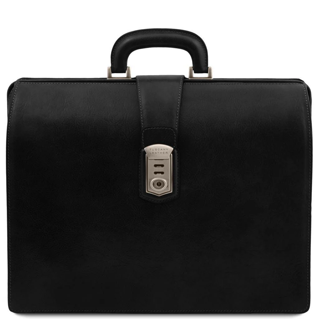 Canova - 3-compartment leather doctor bag briefcase | TL142352 - Image 10