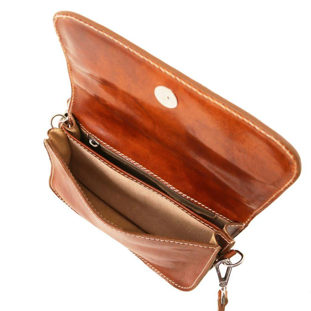 Carmen - Leather shoulder bag with flap | TL141713 - Image 22