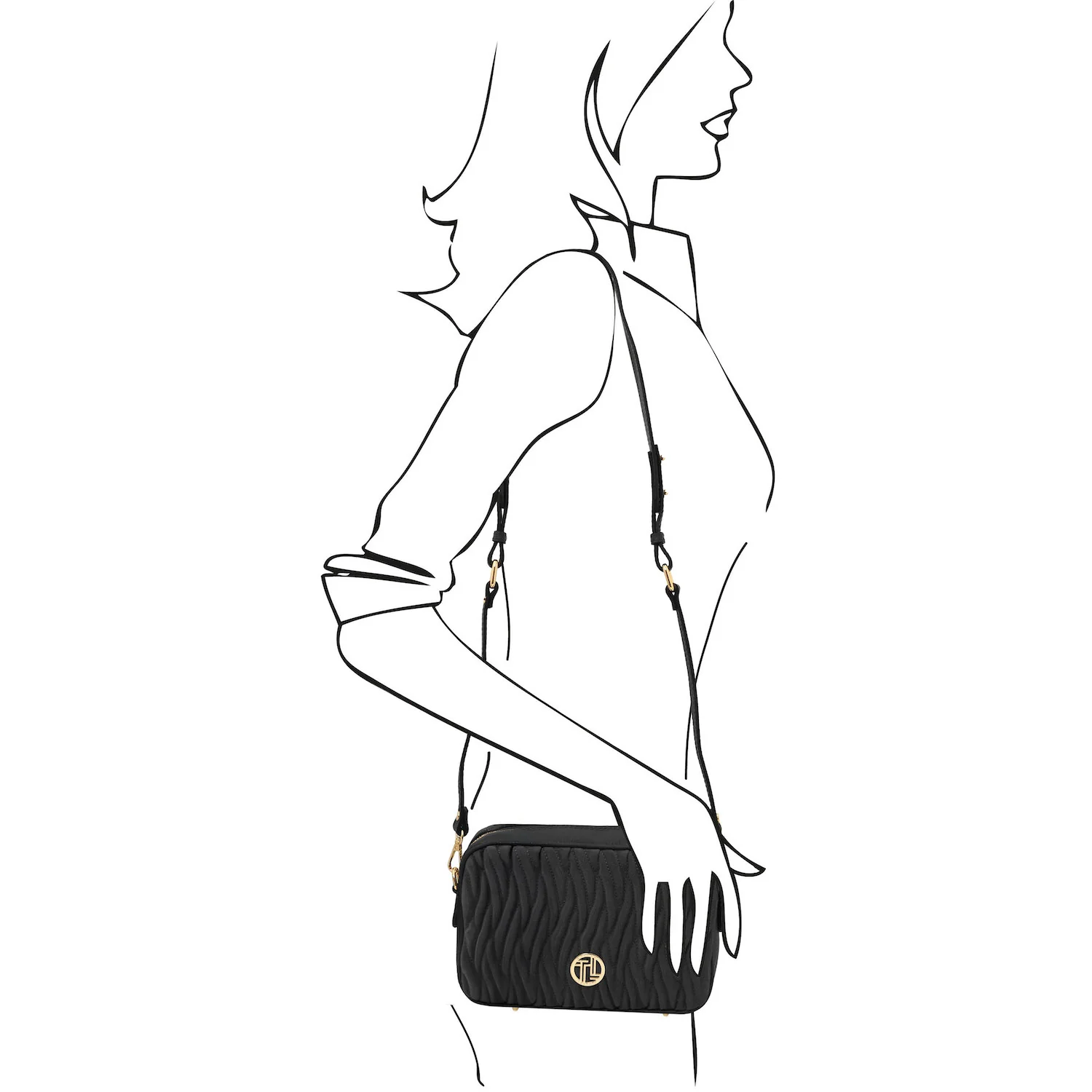 Chantilly - Suede leather shoulder bag | TL142490 - Image 18