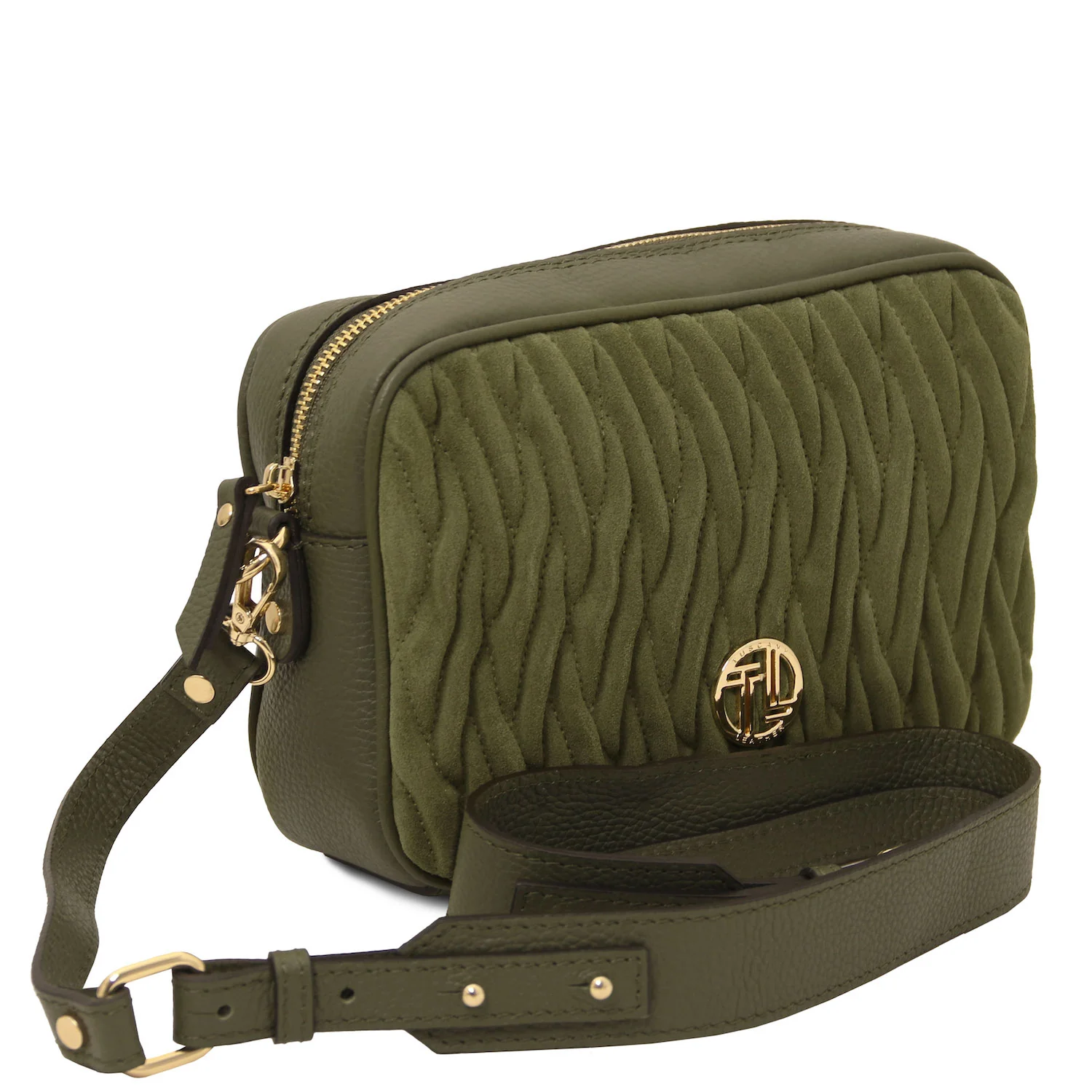 Chantilly - Suede leather shoulder bag | TL142490 - Image 36