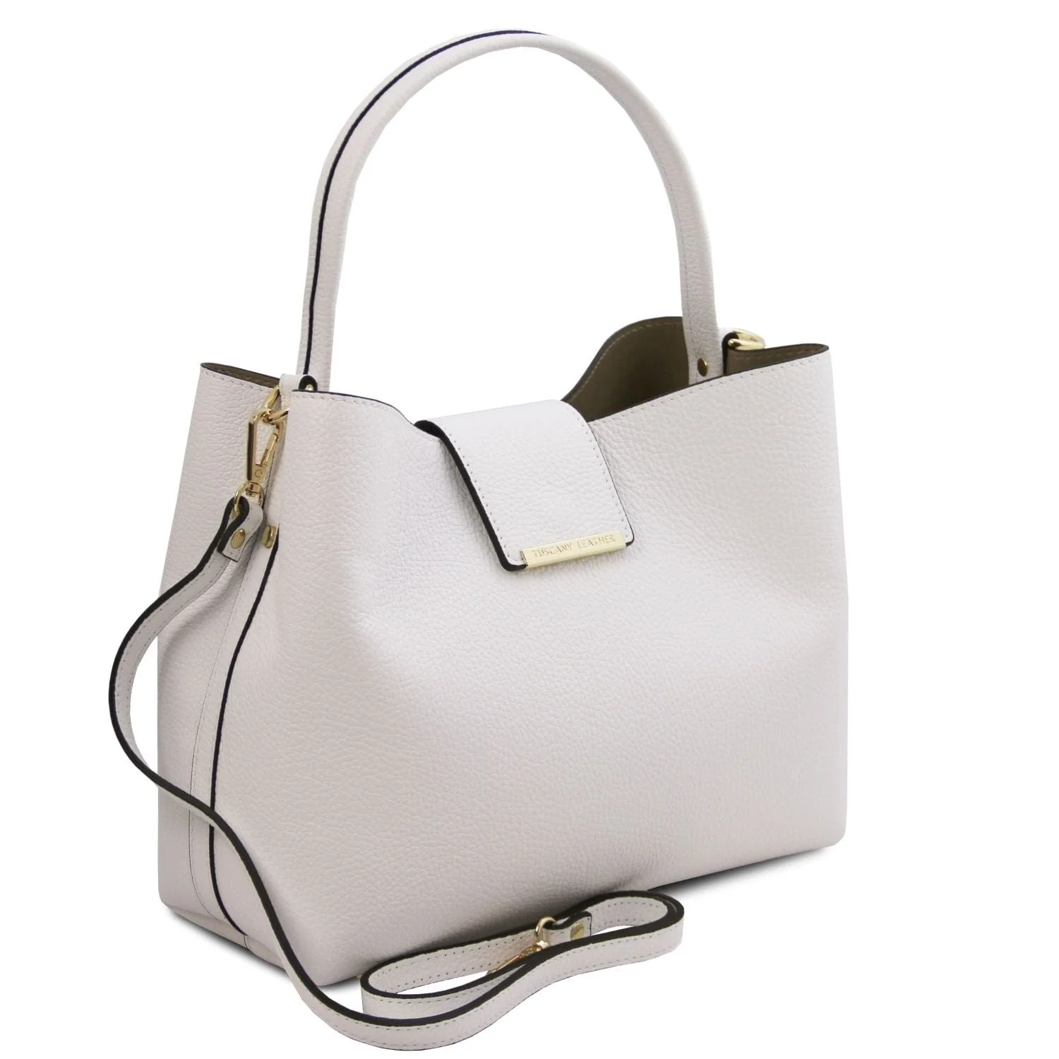 Clio - Pebbled leather bucket bag | TL142356 - Image 5