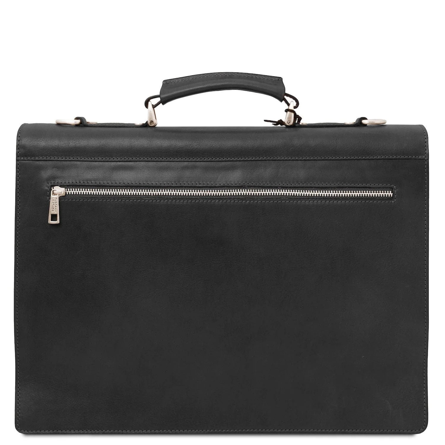 Cremona - 3 compartment matte leather briefcase | TL142448 - Image 10