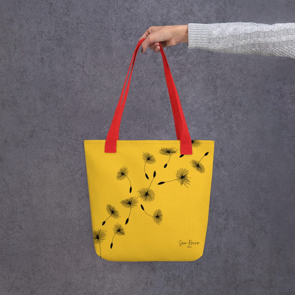 Yellow Dandelion Tote Bag - Image 10