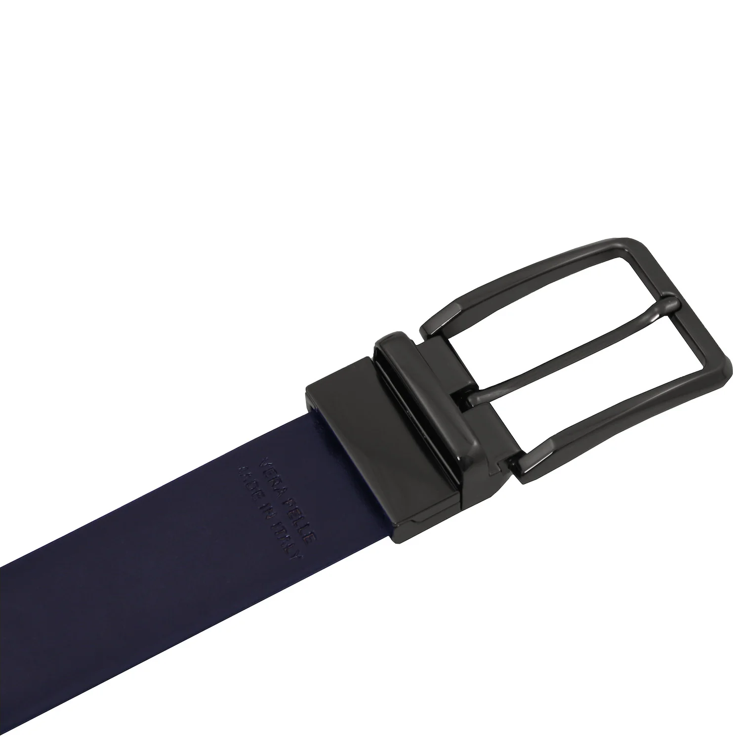 Elegant double-sided brushed leather belt 35mm | TL142540 - Image 10