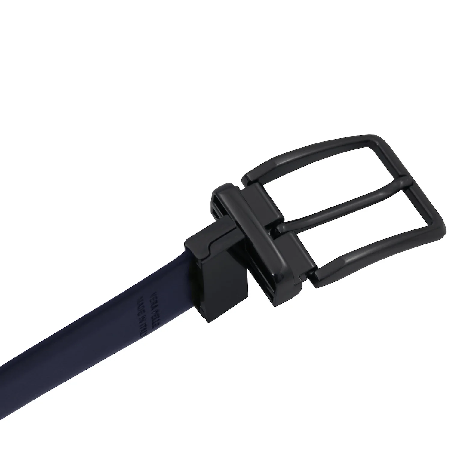 Elegant double-sided brushed leather belt 35mm | TL142540 - Image 8