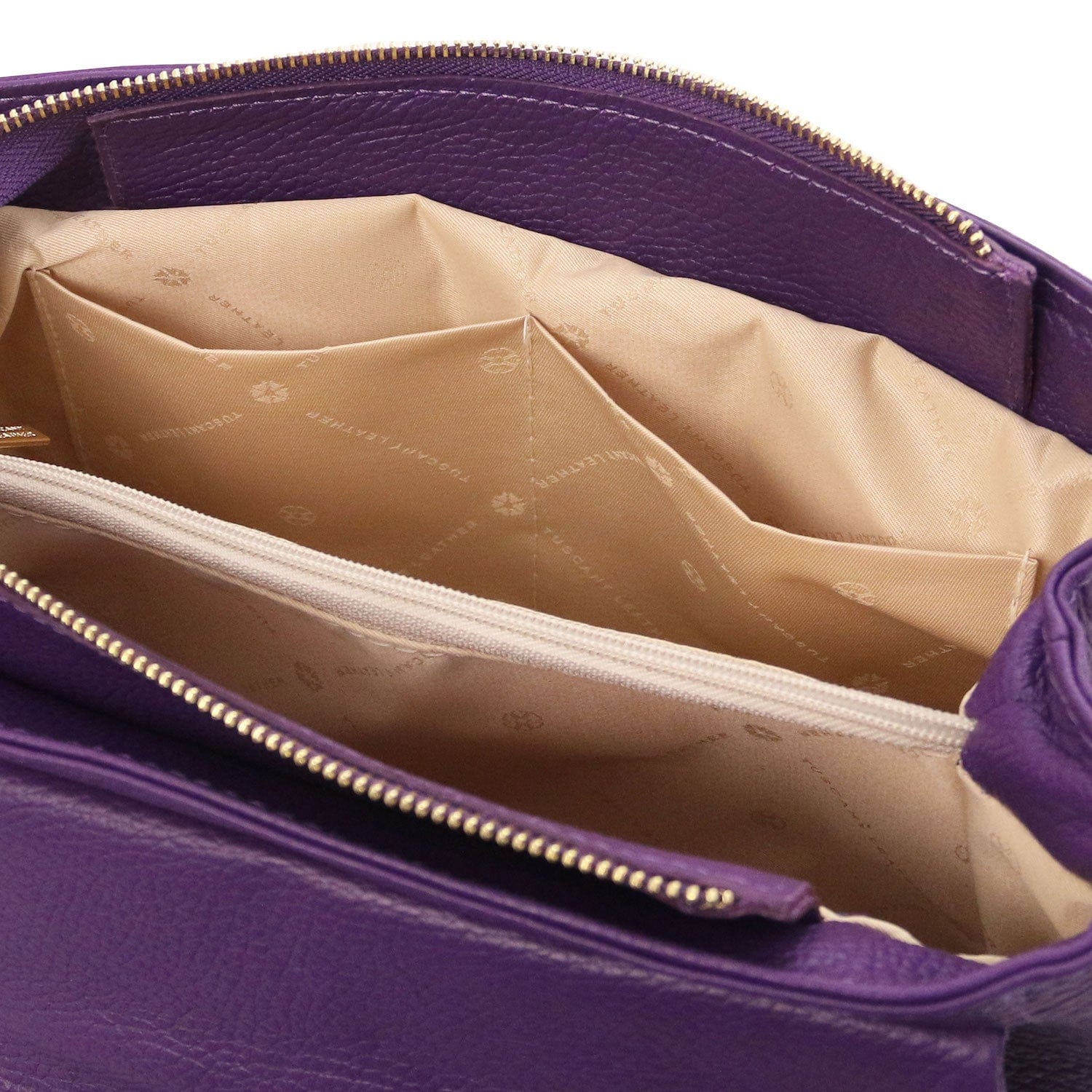Elettra - Soft leather shoulder bag with chain strap  | TL142353 - Image 26