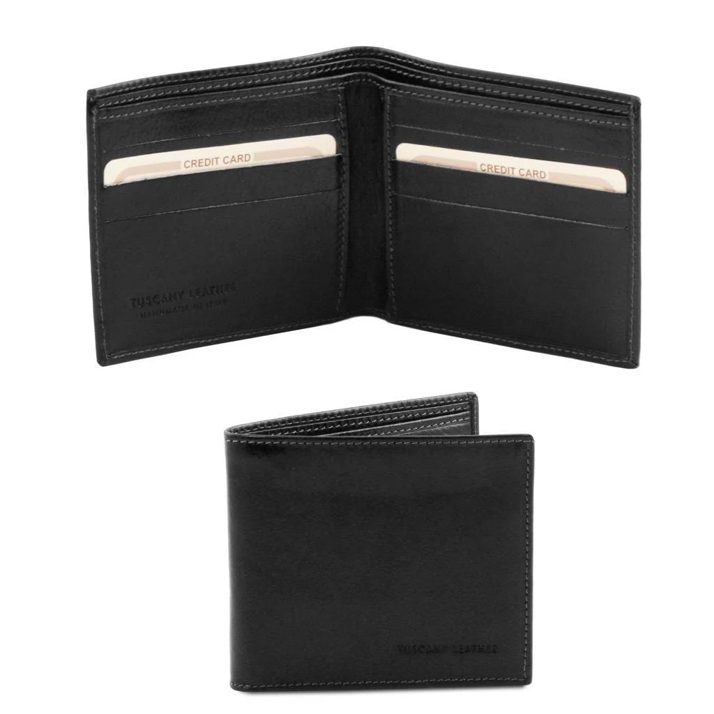 Exclusive 2 fold leather wallet for men | TL140797 - Image 4