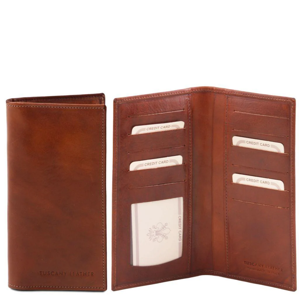 Exclusive leather 2 fold vertical wallet | TL140784 - Image 5