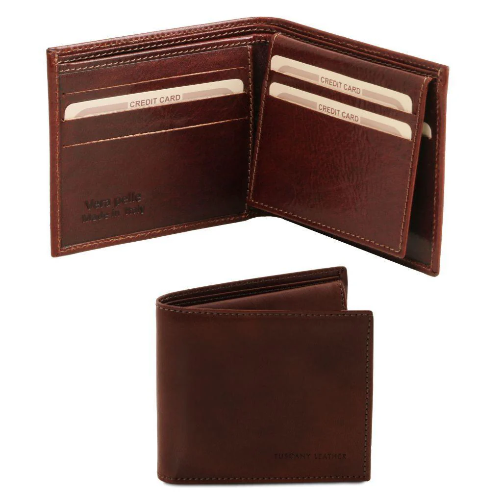 Exclusive leather tri fold wallet for men | TL141353 - Image 6