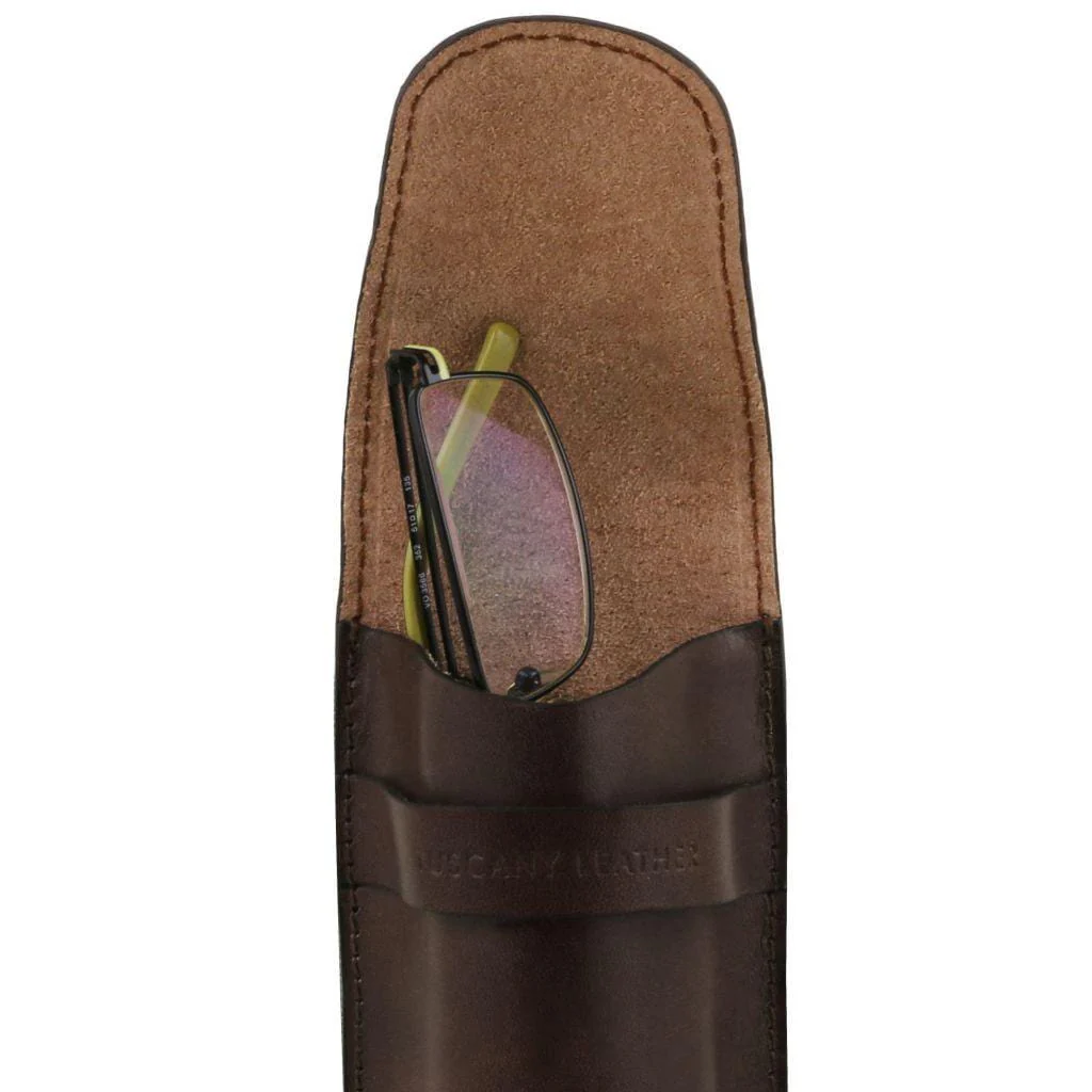 Exclusive Leather Crossbody Case for Glasses | TL141282 - Image 4
