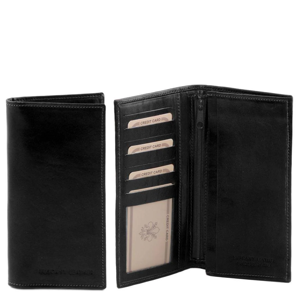 Exclusive vertical 2 fold leather wallet for men | TL140777 - Image 5