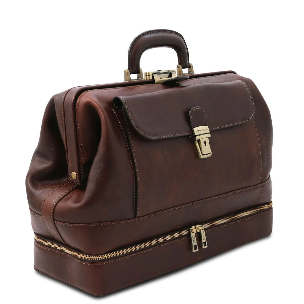 Giotto - Exclusive double-bottom leather doctor bag | TL142344 - Image 24