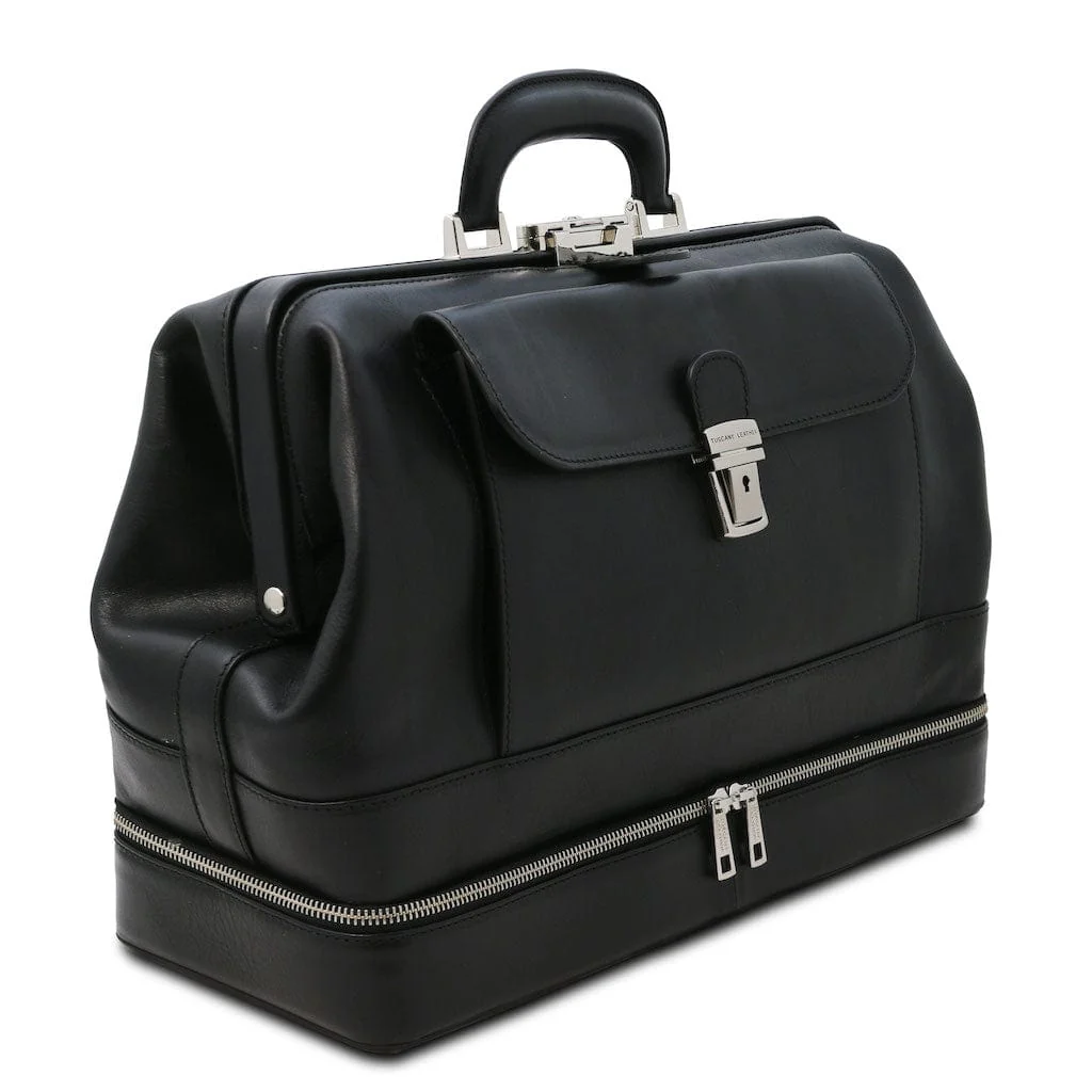 Giotto - Exclusive double-bottom leather doctor bag | TL142344 - Image 34