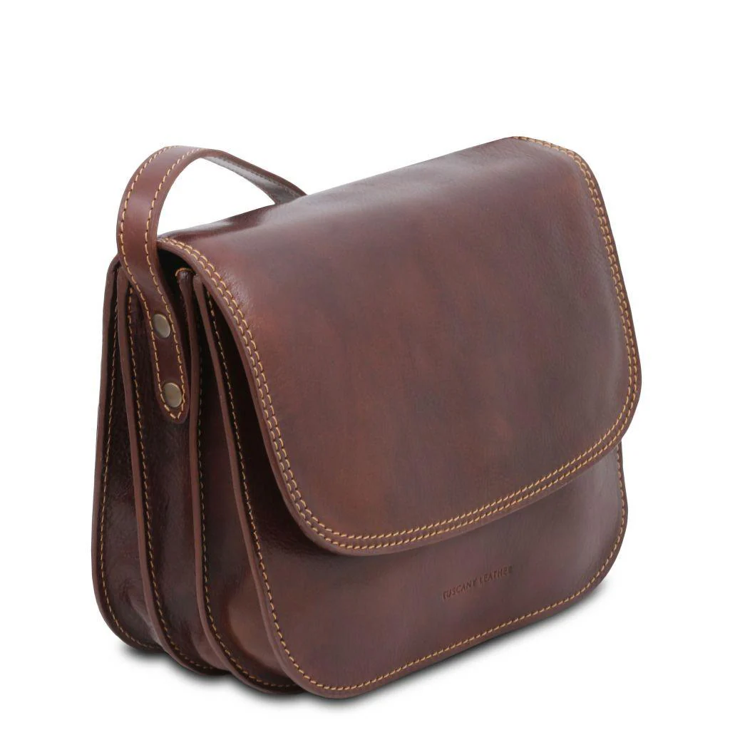 Greta - leather saddle bag | TL141958 - Image 4