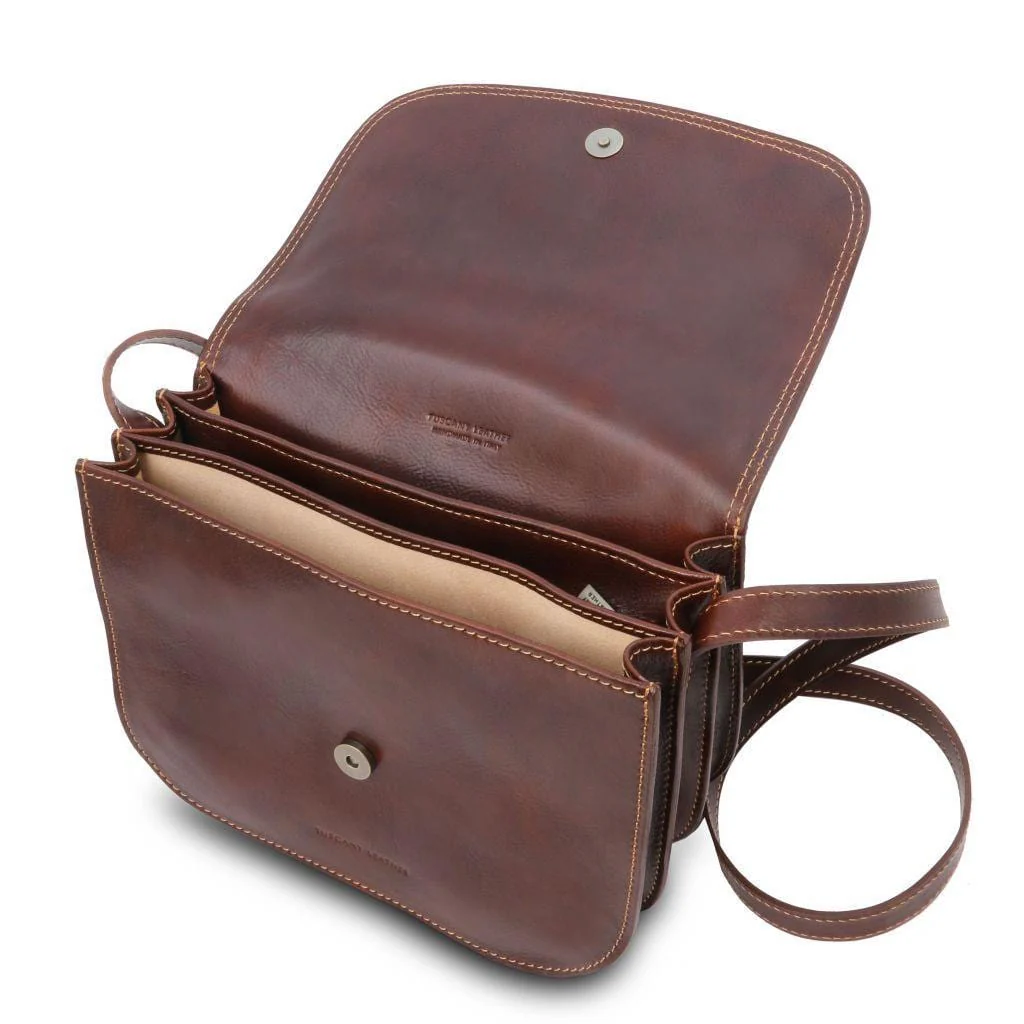 Greta - leather saddle bag | TL141958 - Image 5