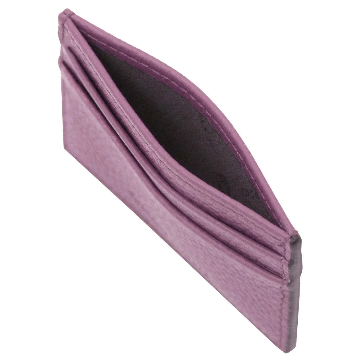 Leather card holder - 4 cards, pebbled leather | TL142474 - Image 26