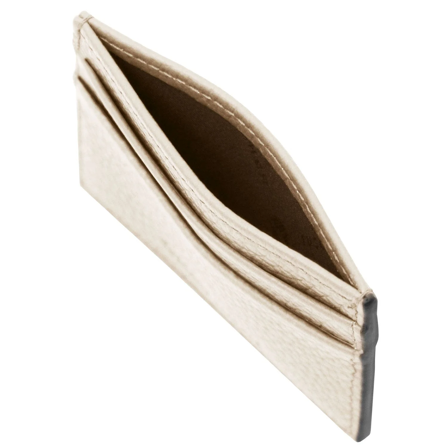Leather card holder - 4 cards, pebbled leather | TL142474 - Image 34
