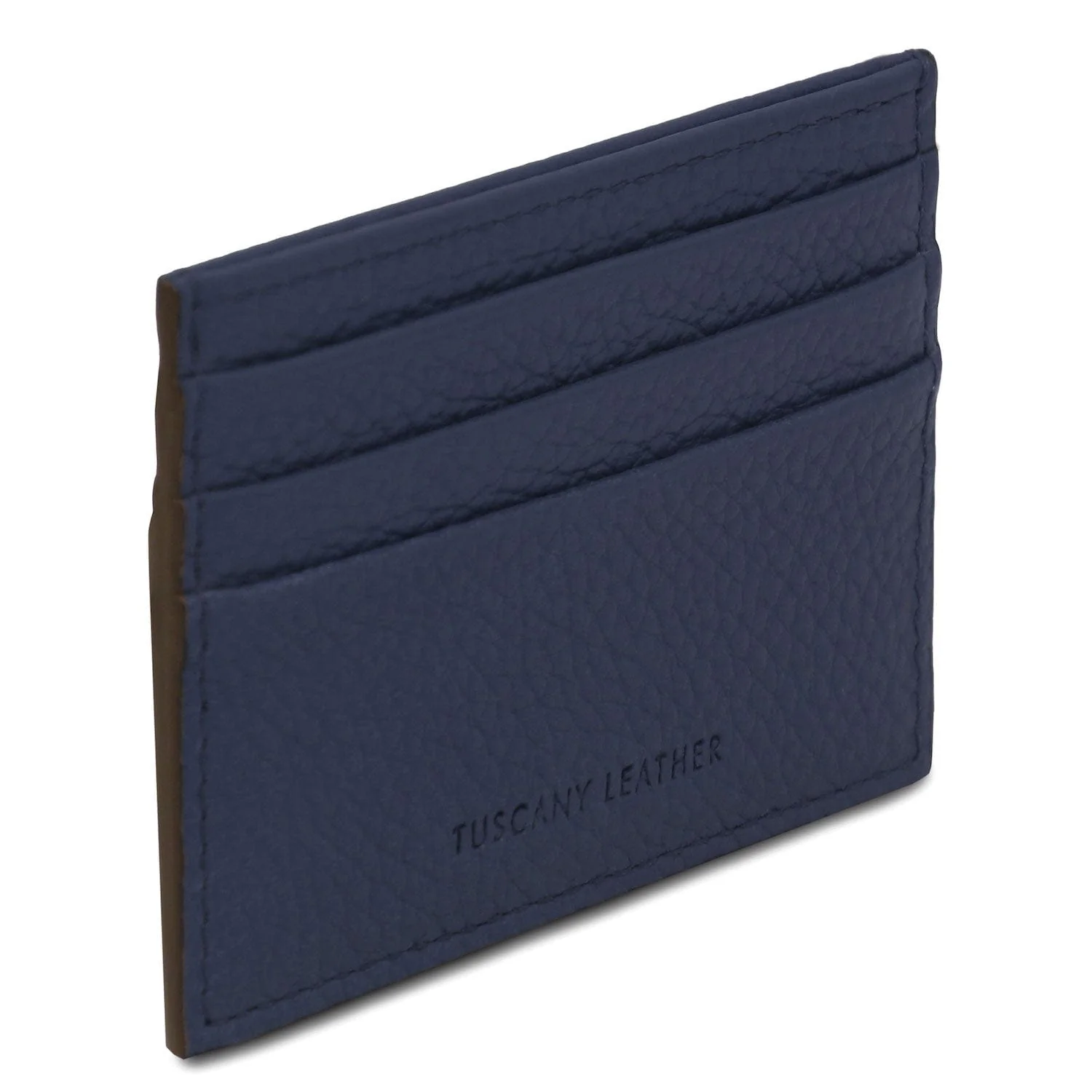 Leather card holder - 6 cards, pebbled leather | TL142472 - Image 31