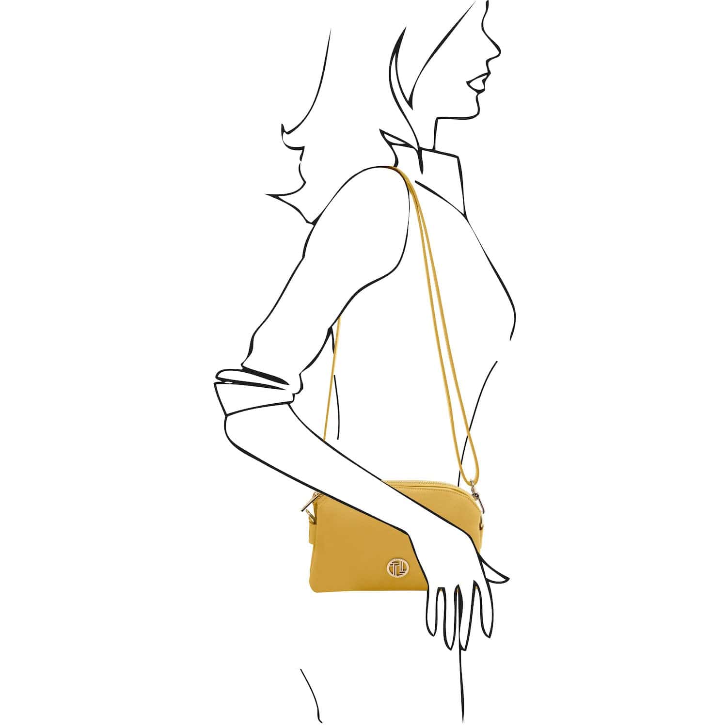 Lily - Soft leather shoulder bag | TL142375 - Image 16