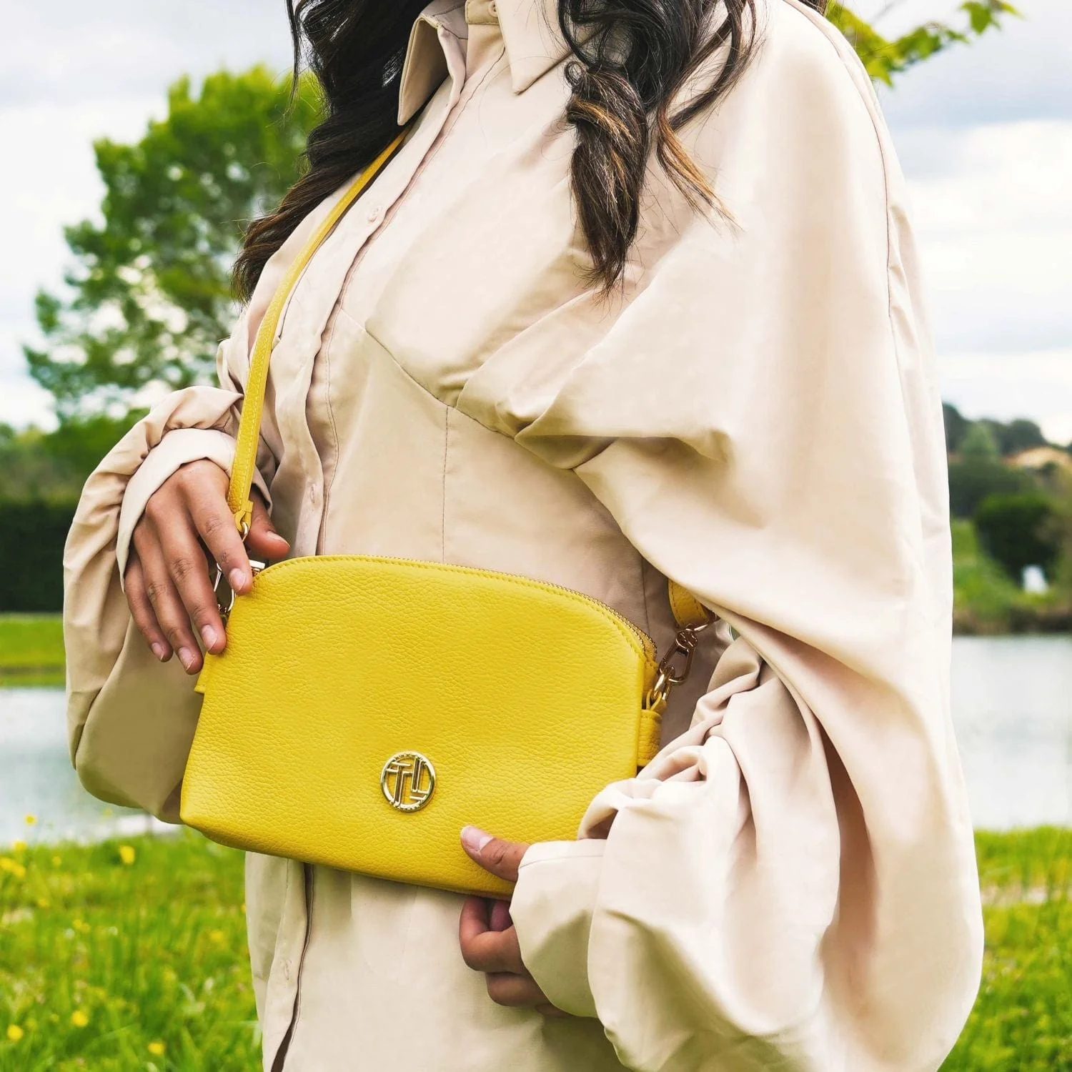 Lily - Soft leather shoulder bag | TL142375 - Image 24