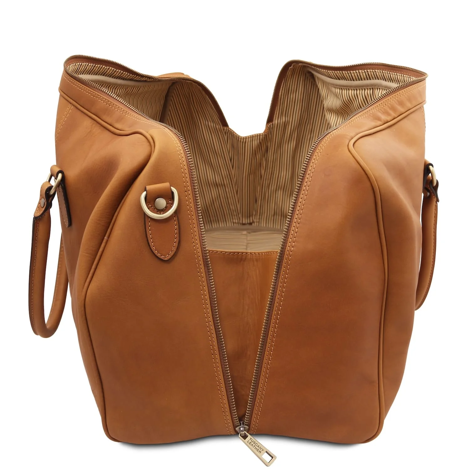 Lisbona - Travel Leather Duffle bag - Large Size | TL142557 - Image 12