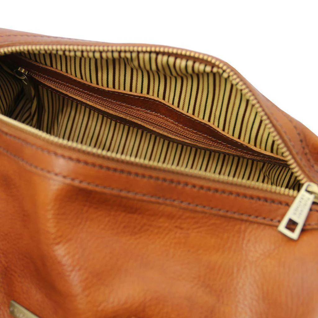 Lucrezia - Leather maxi duffle bag purse | TL141977 - Image 9