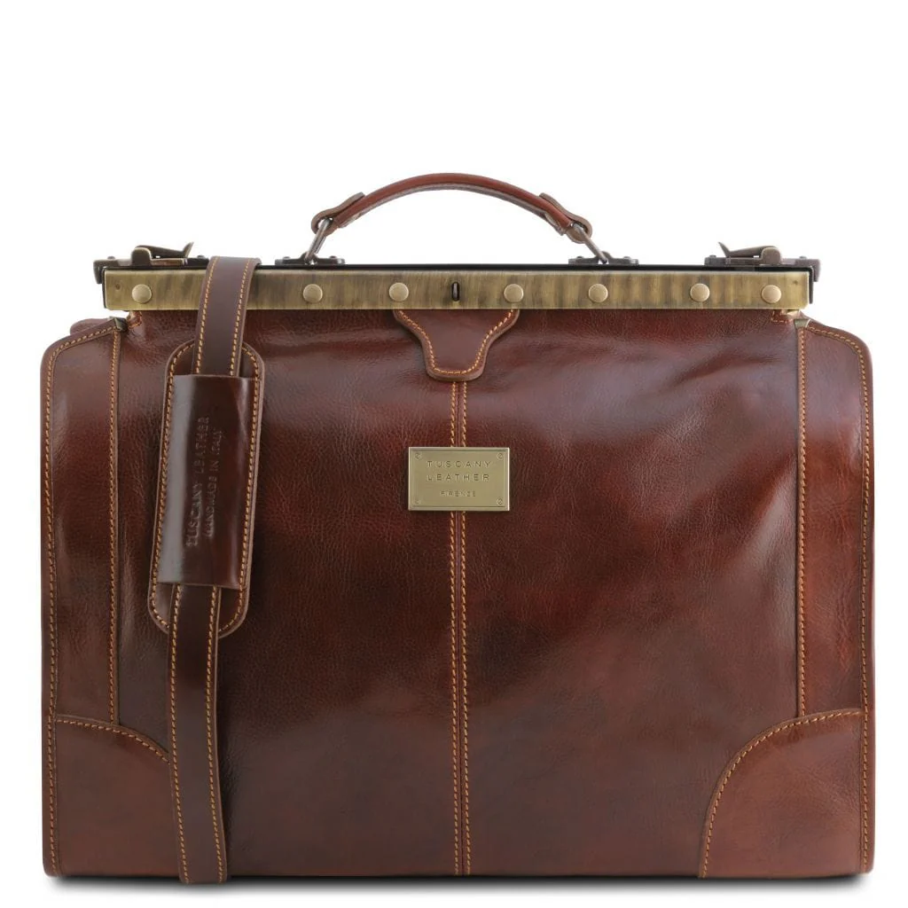 Madrid - Gladstone Leather Bag - Small size | TL1023 - Image 6