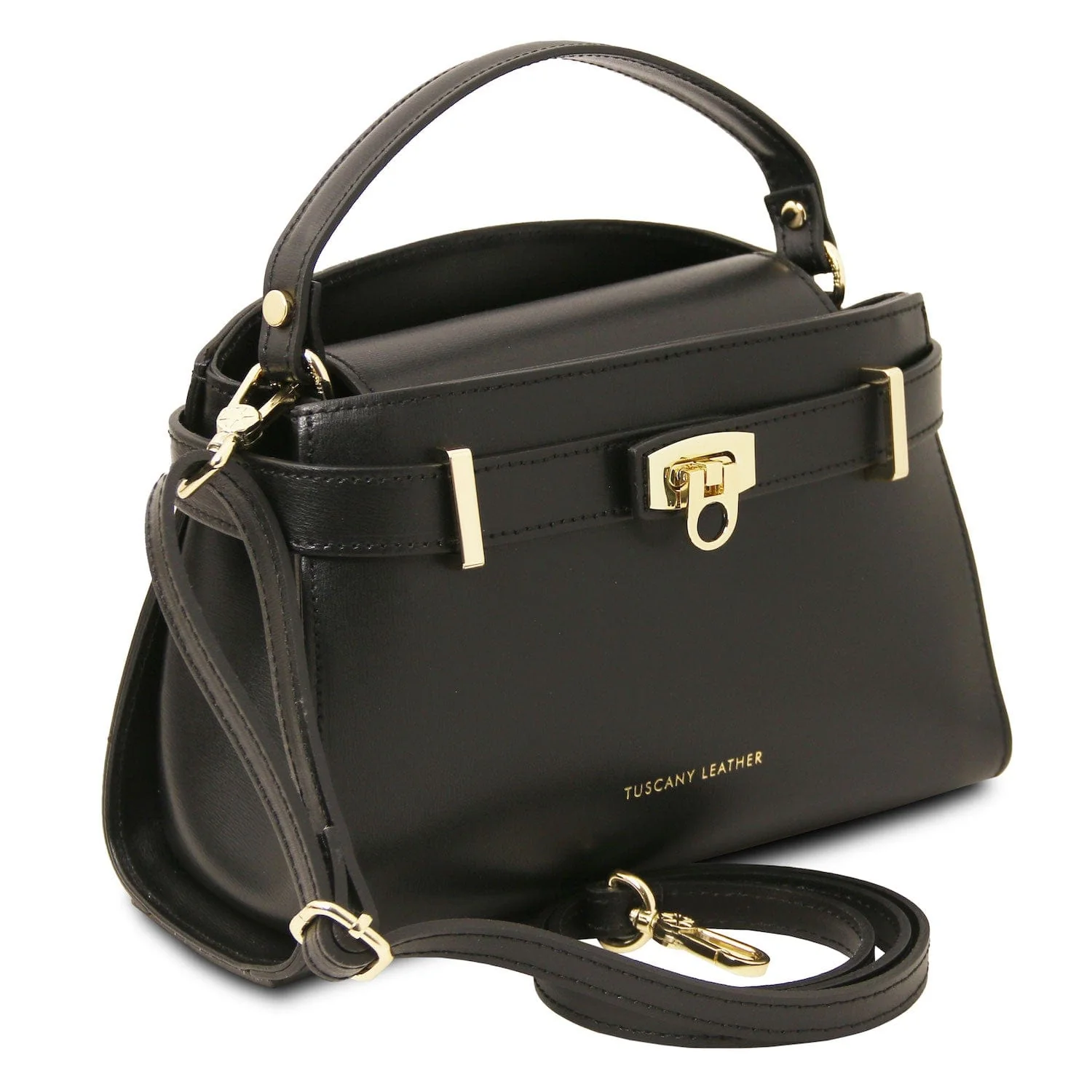 Maisy - Leather top handle bag in smooth leather | TL142459 - Image 19