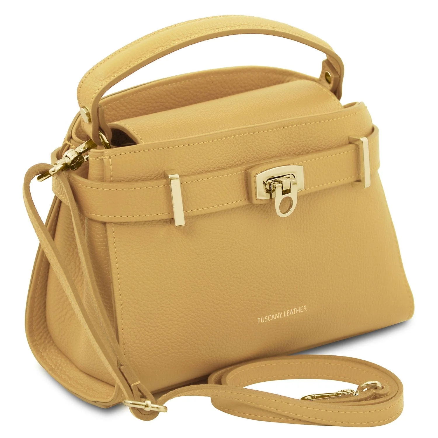 Maisy - Leather top handle bag - Medium size | TL142455 - Image 10