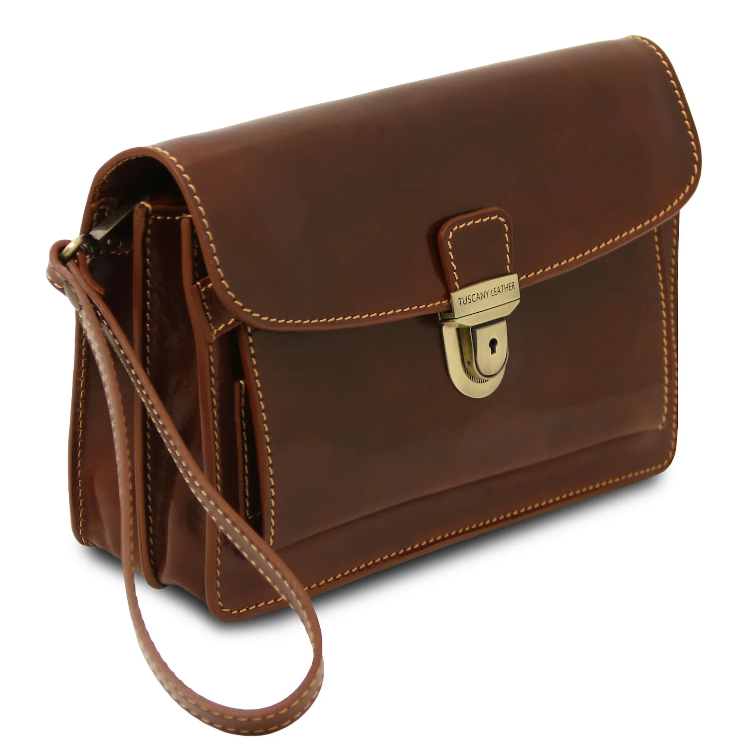 Max - Leather handy wrist bag for men | TL8075 - Image 5