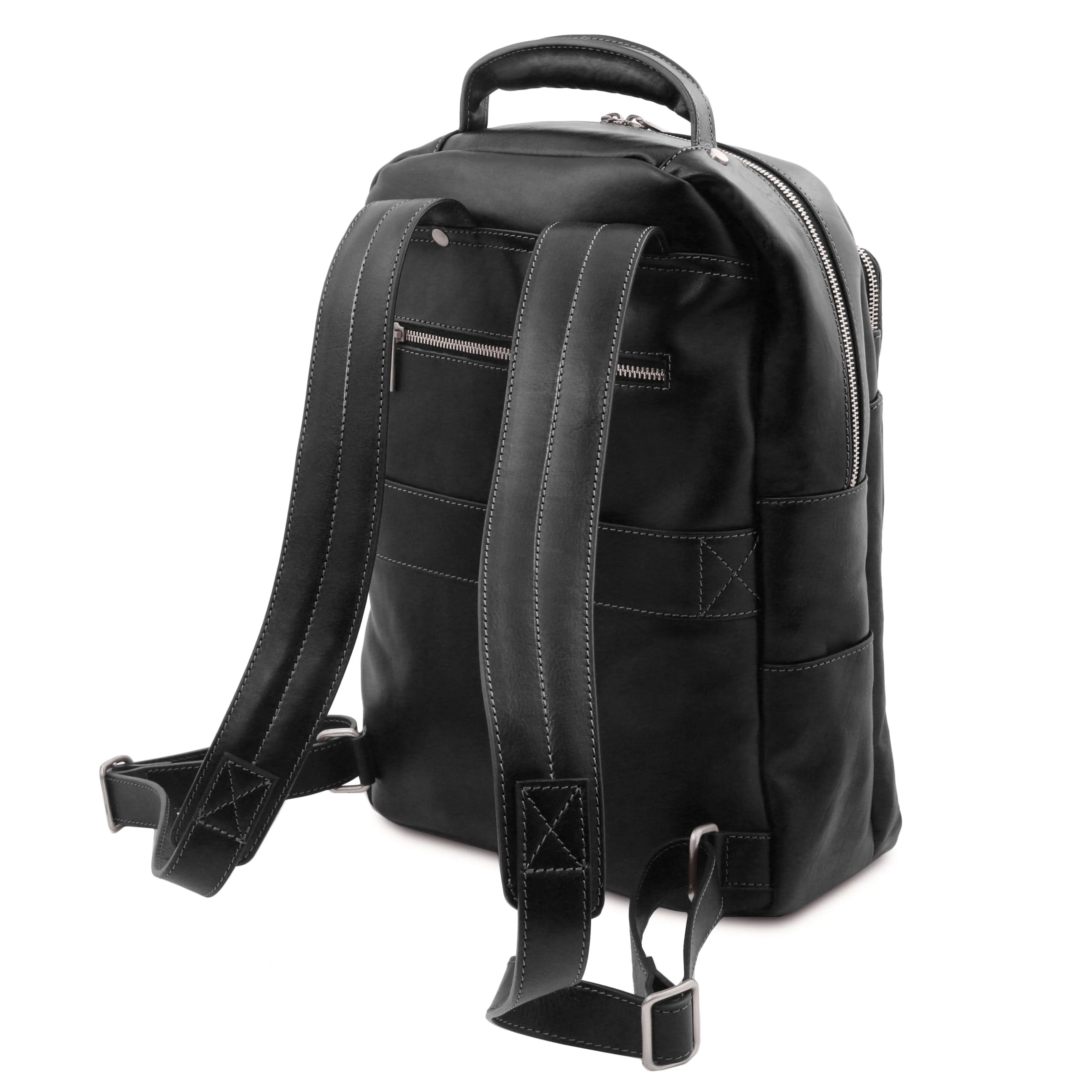 Melbourne - Italian leather laptop backpack | TL142205 - Image 14