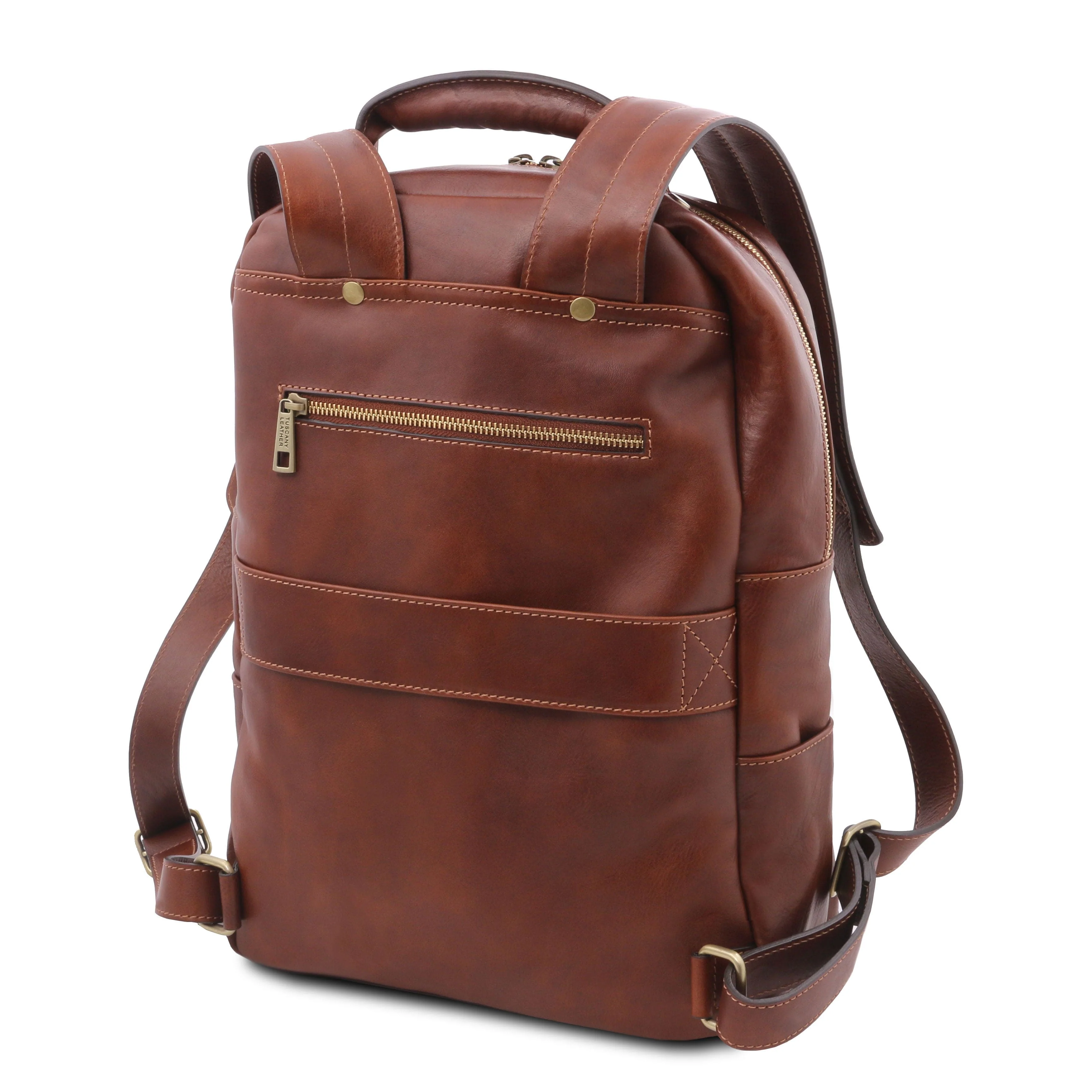Melbourne - Italian leather laptop backpack | TL142205 - Image 7