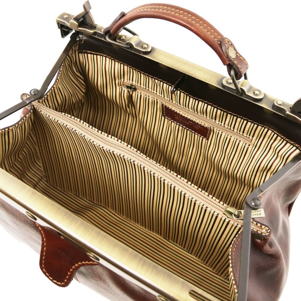Michelangelo - Doctor gladstone leather bag | TL10038 - Image 3