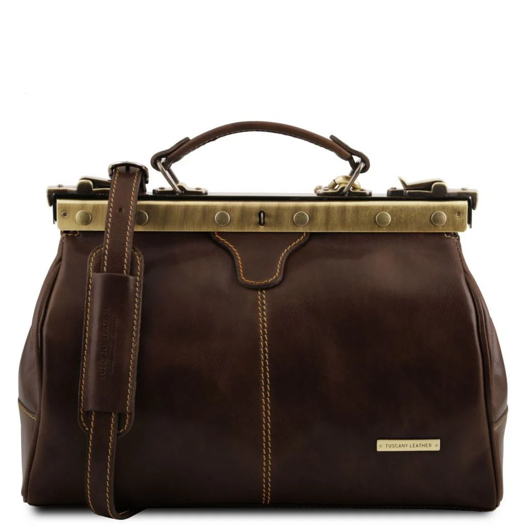 Michelangelo - Doctor gladstone leather bag | TL10038 - Image 9