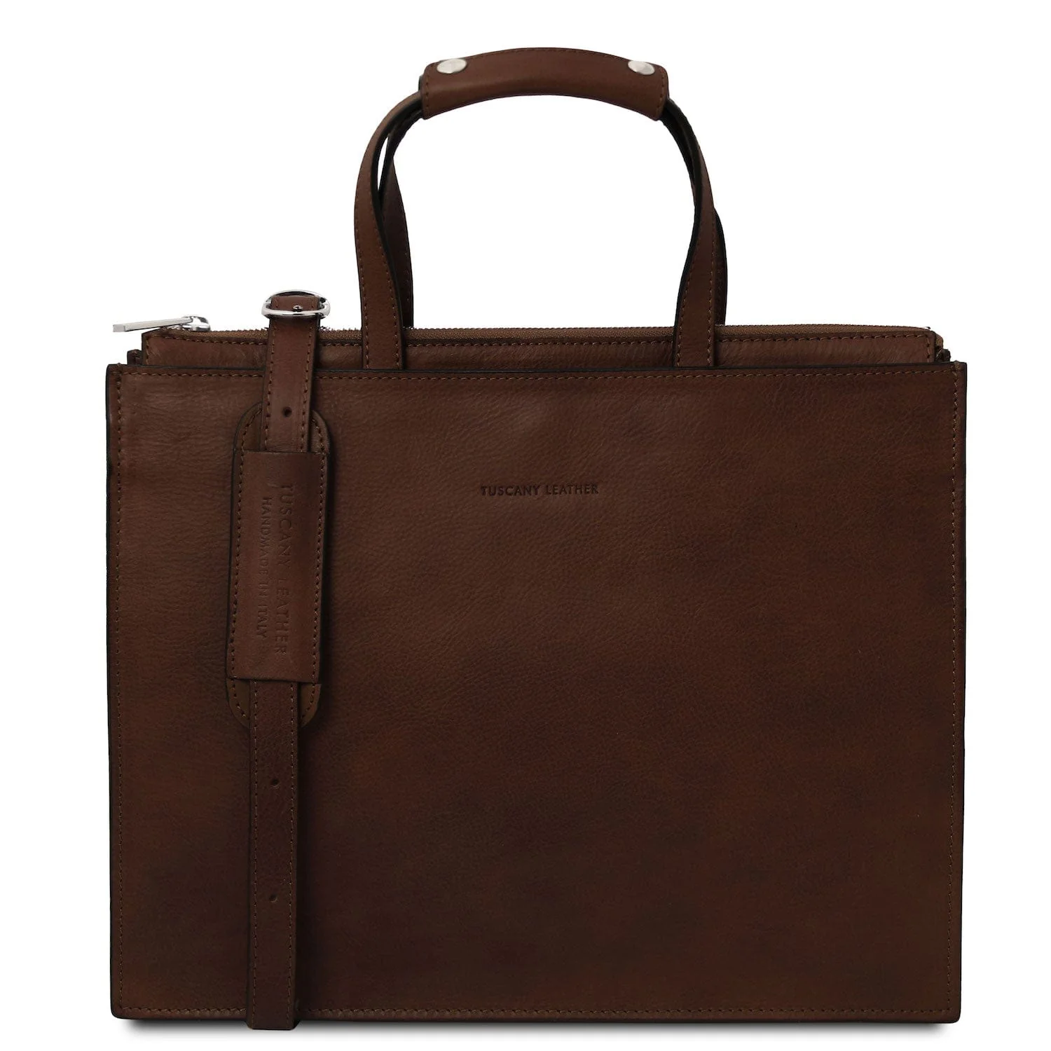 Palermo - Italian leather 3-compartment briefcase for women | TL142452 - Image 29