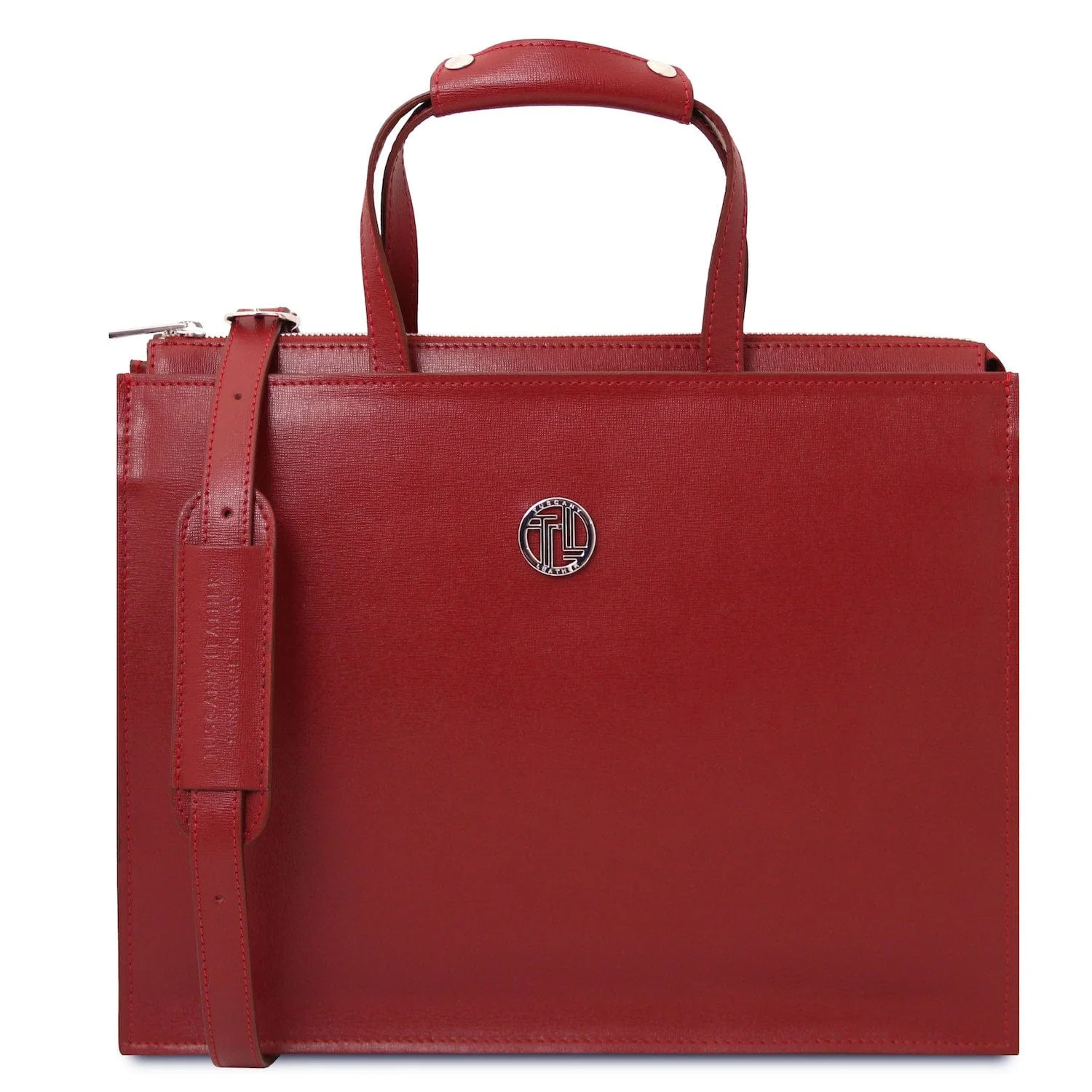 Palermo - Saffiano Italian leather briefcase 3-compartment for women | TL141369 - Image 20